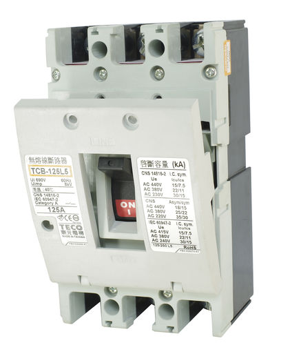 Термический выключатель - TCB Series, 400V up to 90 kA  - TECO ELECTRIC & MACHINERY Co., Ltd. - магнитный / переменный ток / 3 полюса