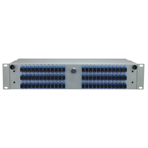 Сплайс-бокс для оптоволокна - ODF-19-2U-T* series - DLL Partners - стойка 19 дюймов / сталь