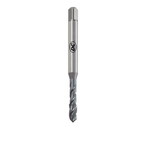 Машинный метчик для глухих отверстий - N360TC-3 - DC SWISS SA - моноблочный / с винтовыми канавками / HSS-E