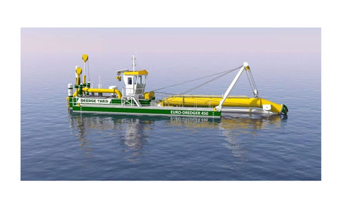 Землесосный снаряд земснаряд-рыхлитель - Dredge Yard