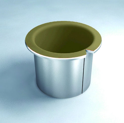Подшипник скольжения с фланцем - IB017 - IDEAL BEARING INC. - из стали / из ПТФЭ / из пористой бронзы