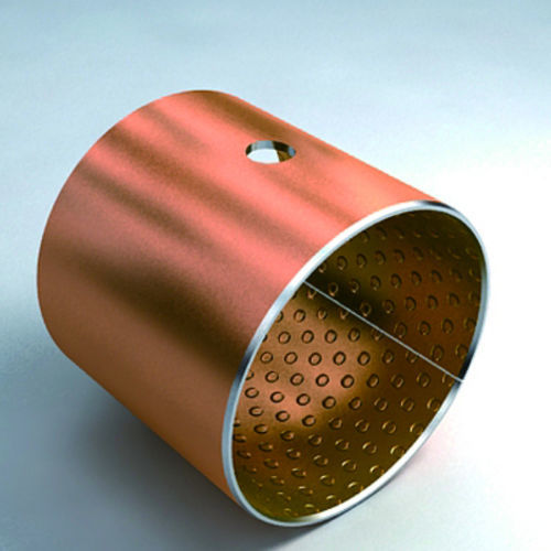 Цилиндрический подшипник скольжения - IB030 - IDEAL BEARING INC. - из бронзы / из углеродистой стали / из графита