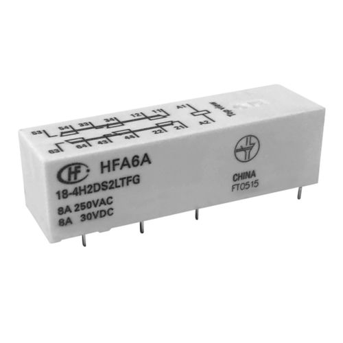 Электромеханическое реле с управляемыми контактами - HFA6A - Xiamen Hongfa Electroacoustic Co.,Ltd. - 24 Vcc / 12 Vcc / 48 Vcc