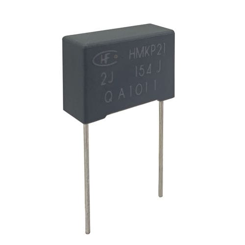 Конденсатор с полипропиленовой металлизированной пленкой - HM series - Xiamen Hongfa Electroacoustic Co.,Ltd. - радиальный / импульсный / постоянный ток