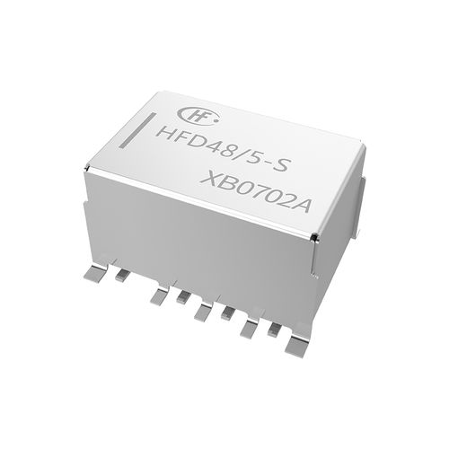 Электромеханическое реле DC - HFD48 series - Xiamen Hongfa Electroacoustic Co.,Ltd. - сверхминиатюрное / для печатной платы / блокировки