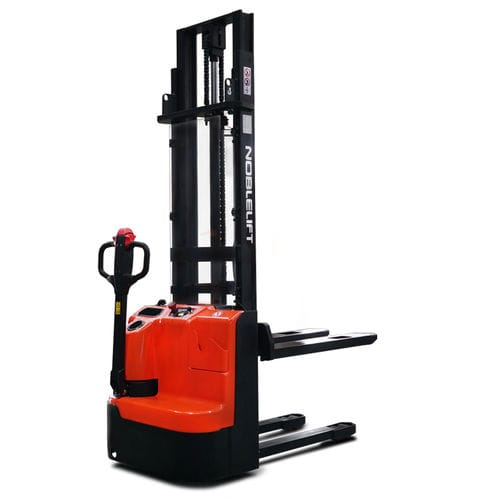 Электрический штабелер - ECL15B/N - Noblelift Intelligent Equipment Co., Ltd. - гидравлический / с пешим оператором / 48 В