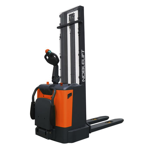 Электрический штабелер - PSB series - Noblelift Intelligent Equipment Co., Ltd. - с платформой для оператора / с сопровождающим оператором / 24 В