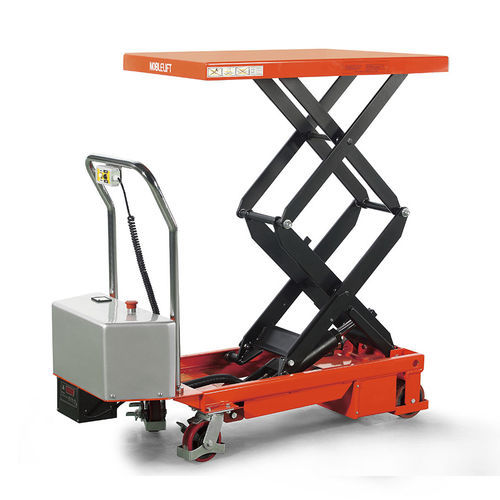 Двойной ножничный подъемный стол - Noblelift Intelligent Equipment Co., Ltd. - электрический / с ручным управлением / мобильный