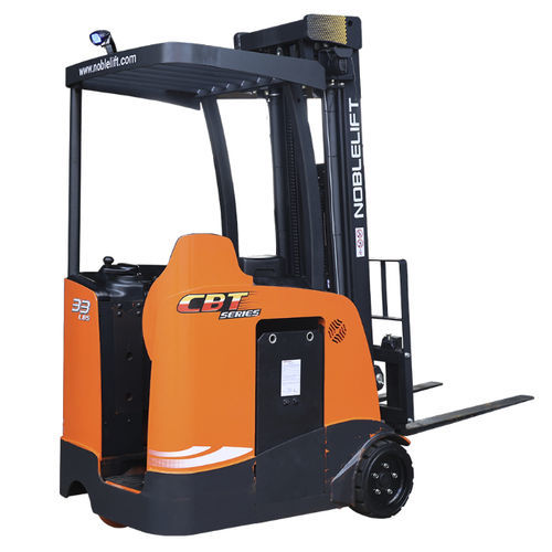 Электрический вилочный погрузчик - CBT15/18 - Noblelift Intelligent Equipment Co., Ltd. - со «стоячим» водителем / для узкого прохода / для складов