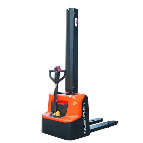 Штабелер на аккумуляторе - PSE12 series - Noblelift Intelligent Equipment Co., Ltd. - с пешим оператором / 24 В / 12 В