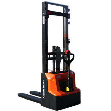 Штабелер на аккумуляторе - SWB-130/130S/130D - Noblelift Intelligent Equipment Co., Ltd. - с сопровождающим оператором / 24 В / для узкого прохода