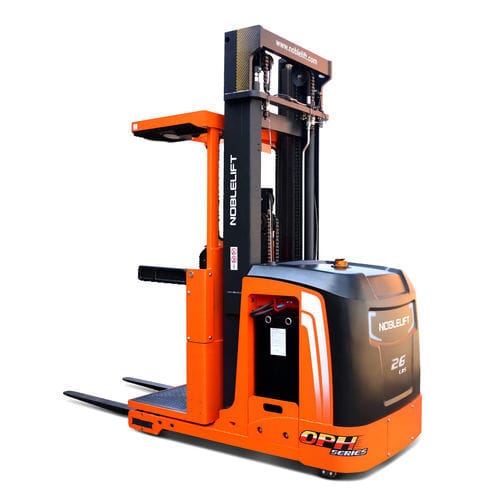 Комплектовщик заказов с большой высотой - OPH12 series - Noblelift Intelligent Equipment Co., Ltd. - электрический / с вилочным захватом для подъема / высокоскоростной