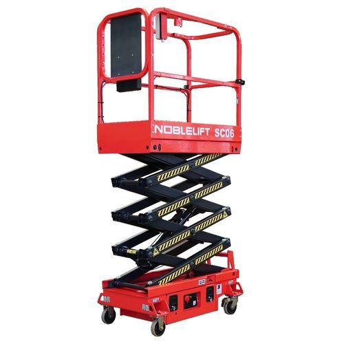Мобильный ножничный подъемник - SC0 series - Noblelift Intelligent Equipment Co., Ltd. - электрический / для внутреннего и внешнего пользования / компактный