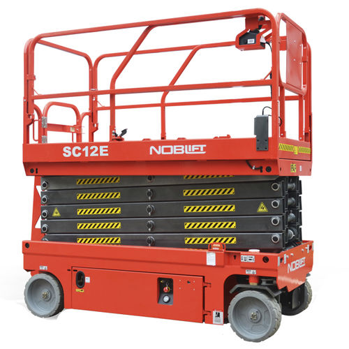 Мобильный ножничный подъемник - SC1 series - Noblelift Intelligent Equipment Co., Ltd. - электрический / гидравлический / для внутреннего и внешнего пользования