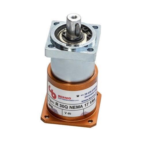 Редуктор NEMA 17 - R 30Q  - BERNIO ELETTROMECCANICA s.n.c. - планетарный / коаксиальный / со сплошным валом