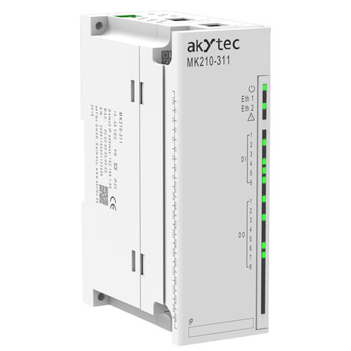 Цифровой модуль входа/выхода - MK210 DI+DO series - akYtec GmbH - Ethernet / Modbus TCP / USB