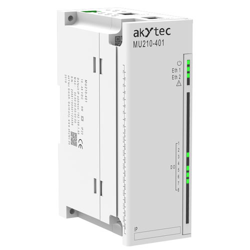 Цифровой выходной модуль - MU210 DO series - akYtec GmbH - Modbus TCP / Ethernet / 16 цифровых выходов