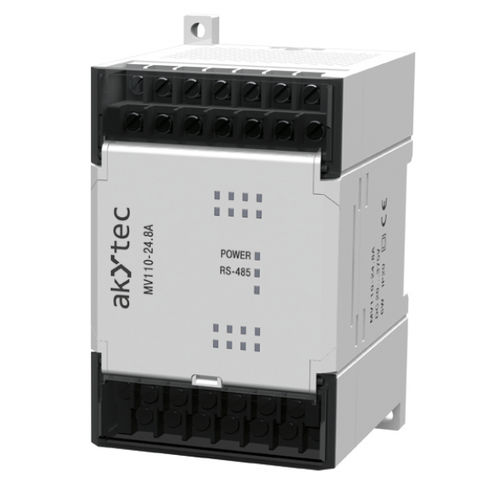 Аналоговый входной модуль - MV110-24.8A - akYtec GmbH - ModBUS RTU / RS485 / 8 аналоговых входов