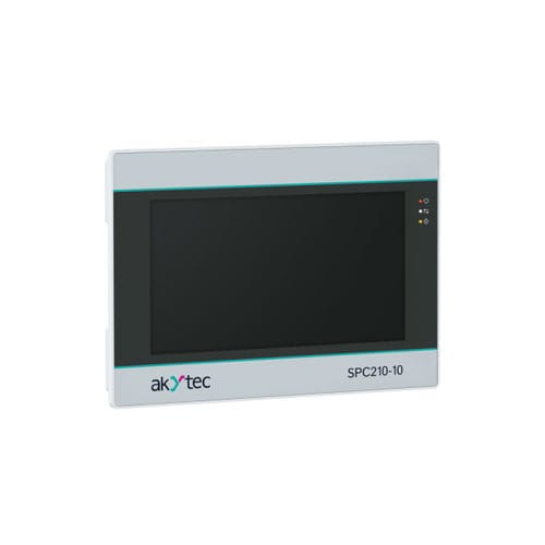 Программируемая автоматическая система Modbus - SPC210 - akYtec GmbH - с сенсорным экраном / со встроенным ЧМИ / режим реального времени