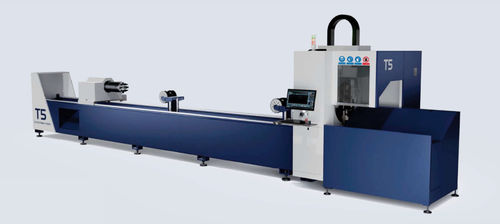 Станок для резки волоконный лазер - MPS-T - Han's Laser Technology Co., Ltd - для стали / для труб / с ручной загрузкой