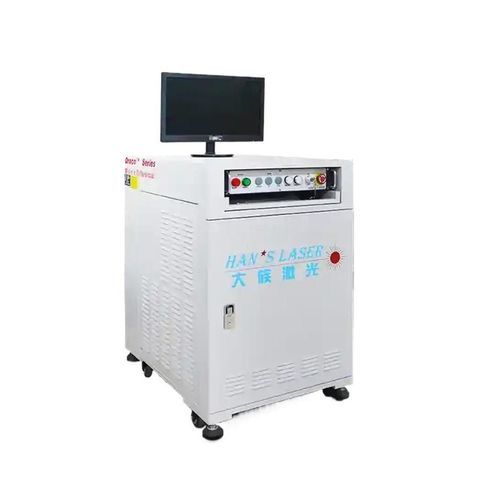 Система для маркировки УФ-лазер - EP-15-THG-F - Han's Laser Technology Co., Ltd - автоматическая / для шланга / для электронных компонентов