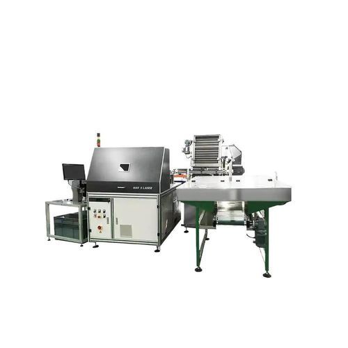 Маркировочная машина УФ-лазер - HANS1500D - Han's Laser Technology Co., Ltd - для пластмассы / встраиваемая / для непрерывной производственной линии