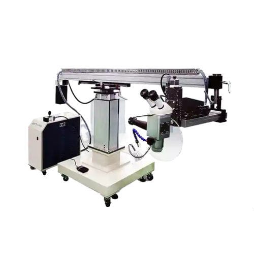Станок для сварки лазер Nd-YAG - MOLD 302 - Han's Laser Technology Co., Ltd - полуавтоматический / на колесиках / для ремонта литейных форм и плашек