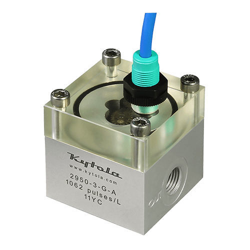 Расходомер с овальными шестернями - 2950 series - Kytola Instruments Oy - объемный / для масла / из алюминия