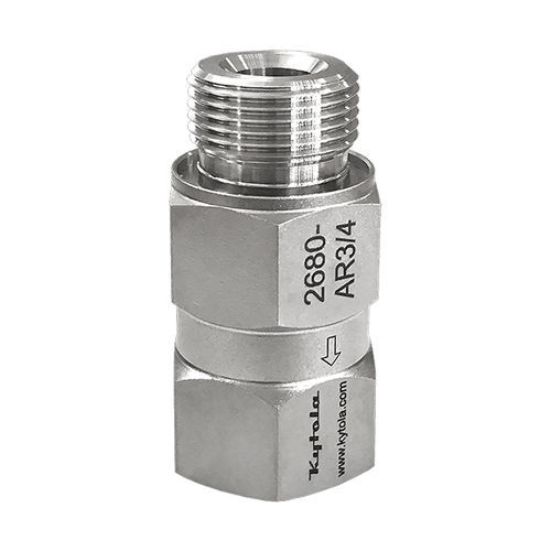 Предохранительный клапан для газа - 2680A - Kytola Instruments Oy - G / наружная резьба-внутренняя резьба / из нержавеющей стали