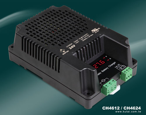 Устройство зарядки батарей на DIN-рейке - CH4612, CH4624 - Kutai Electronics Industry Co., Ltd. - свинцовое / автоматическое