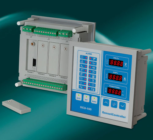 Автоматический контроллер для электрогенераторной установки - GCU-100  - Kutai Electronics Industry Co., Ltd. - защитный модуль