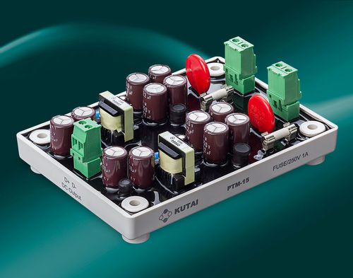 Источник электропитания AC/DC - PTM-15 - Kutai Electronics Industry Co., Ltd. - с открытым корпусом / монофазовый / с защитой от сверхнагрузок
