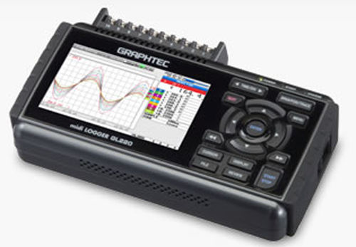 Универсальный регистратор данных - GL220 - Graphtec - с дисплеем LCD / многофункциональный / многоканальный
