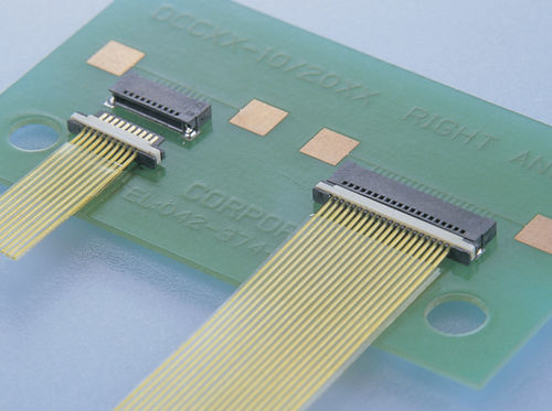 Соединитель провод-плата - DCC series - KEL CORPORATION - коаксиальный / PCB / прямоугольный