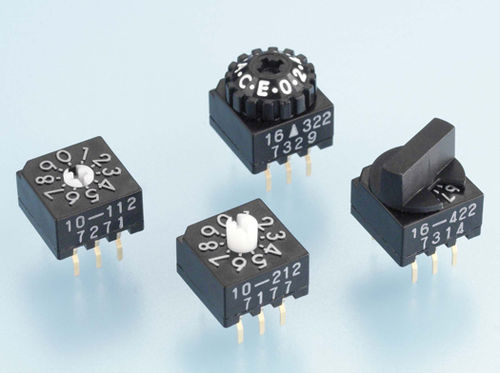 Поворотный переключатель - KDS series - KEL CORPORATION - DIP / многополюсный / кодирования