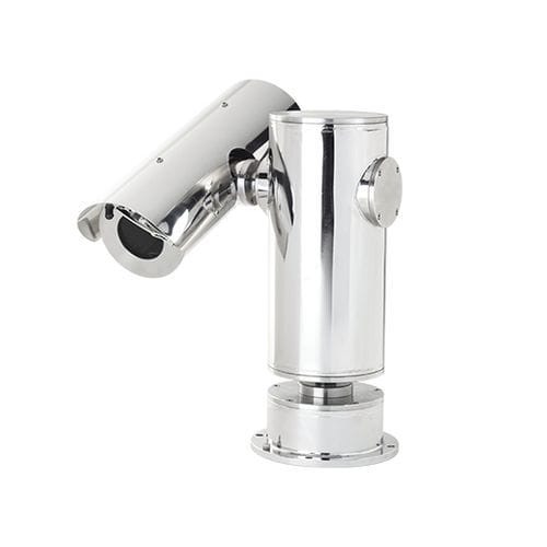 Корпус для камеры - PTZ250-CR/230 - TELEA TECNOVISION SRL - с фланцем / цилиндрический / из нержавеющей стали