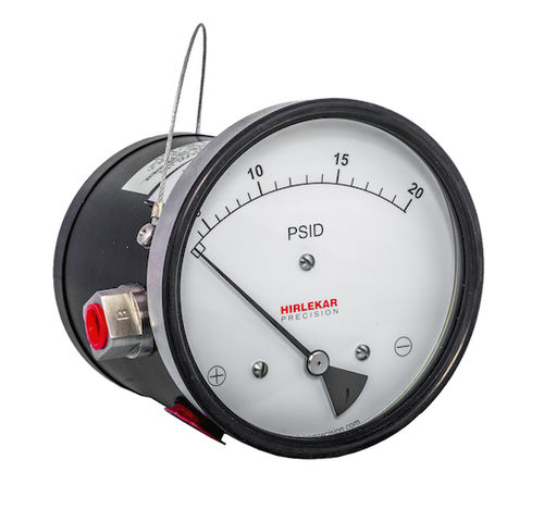 Дифференциальный манометр - PR 10 - Hirlekar Precision Instruments, Pune - со шкалой / вертикальная установка / NPT 1/2