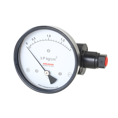Дифференциальный манометр - 200 DGR - Hirlekar Precision Instruments, Pune - со шкалой / с фланцем / NPT 1/4