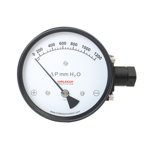Дифференциальный манометр - 300 DGC - Hirlekar Precision Instruments, Pune - со шкалой / с фланцем / NPT 1/4