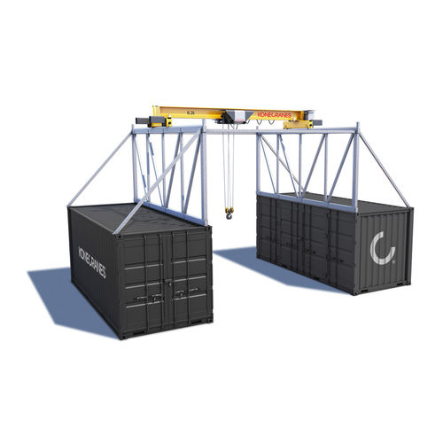 Однобалочный мостовой кран - CXT Explorer - Konecranes - для интенсивного использования / для цеха / с кабельной лебедкой