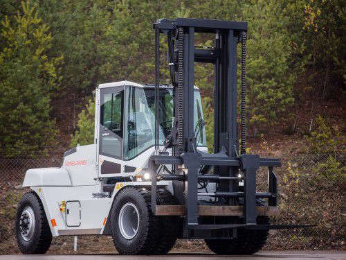 Вилочный погрузчик с тепловым двигателем - LIFTACE F series - Konecranes - с местом для сидения водителя / для разгрузочно-погрузочных работ
