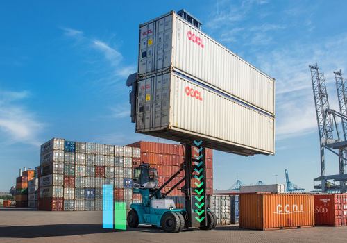 Электрический вилочный погрузчик - Power Drive - Konecranes - с местом для сидения водителя / для контейнеров