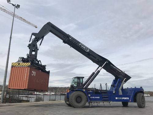 Телескопический вилочный погрузчик контейнеровоз - SMV series - Konecranes