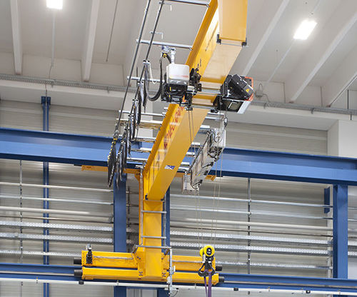 Однобалочный велосипедный кран - Konecranes - с цепной талью / с кабельной лебедкой