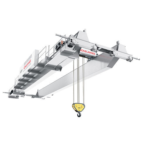 Двухбалочный мостовой кран - SMARTON® - Konecranes - с потерянной высотой / с открытой лебедкой / для интенсивного использования