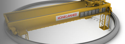 Фиксированный башенный кран - Konecranes - для фасада здания / для технического обслуживания / для подъема