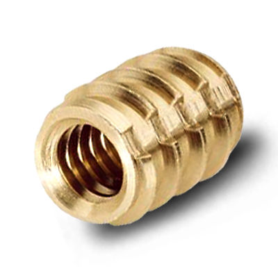 Резьбовая вставка - 10015L36-60BR - Yardley Products - саморез / латуни / круглая