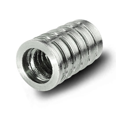 Резьбовая вставка - 1024H9-14AL - Yardley Products - из алюминия / круглая / для термопластмассы