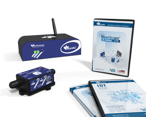 Пусковой набор для контроля - BeanDevice&reg; 2.4GHZ AX-3D-Xrange - BeanAir GmbH - для измерения вибраций / IoT