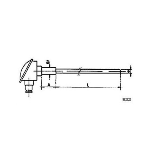 Температурный зонд RTD - 522 - MESEL S.L - Pt100 / Pt1000 / термопара типа J
